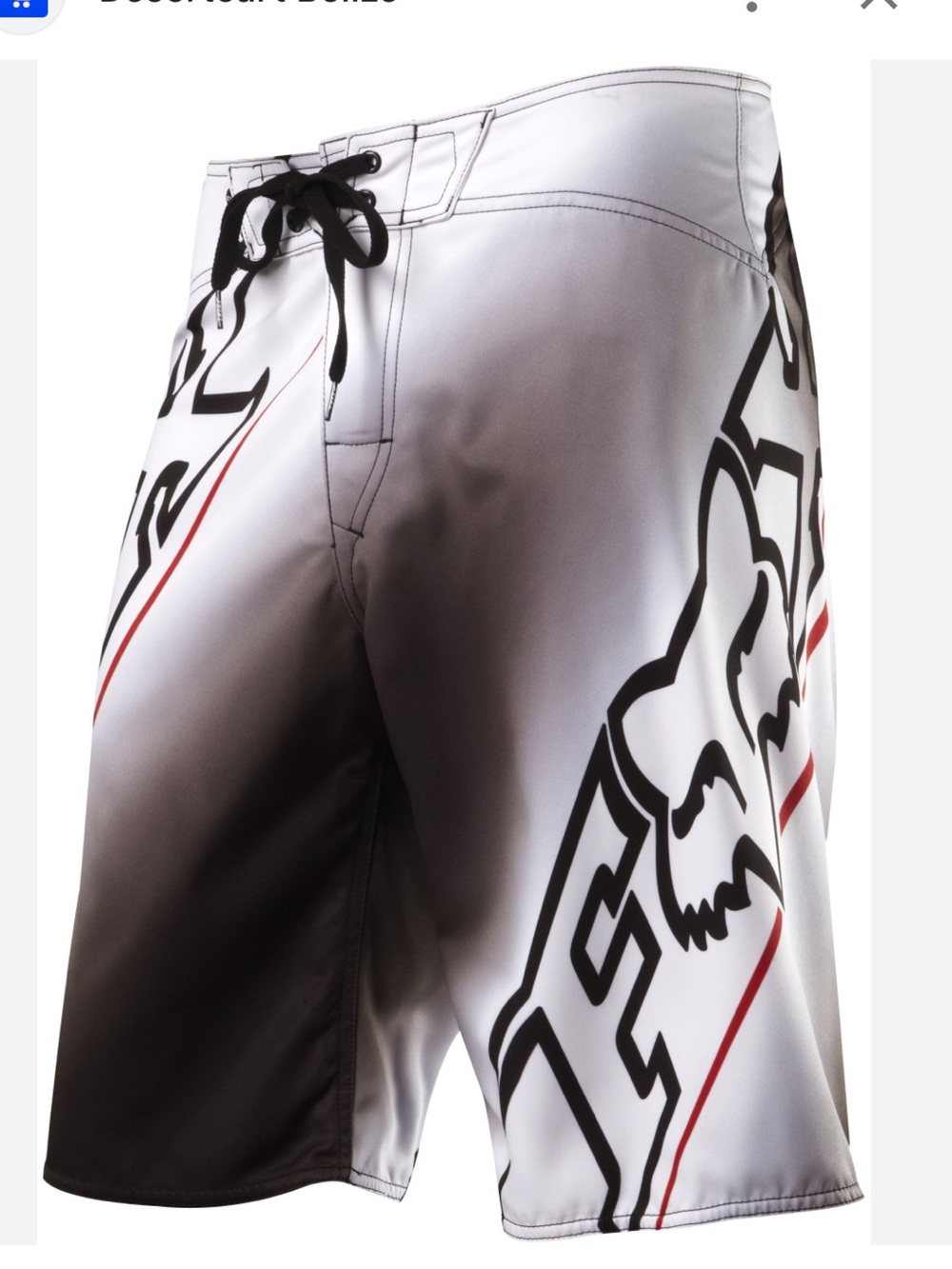 Fox racing board shorts
